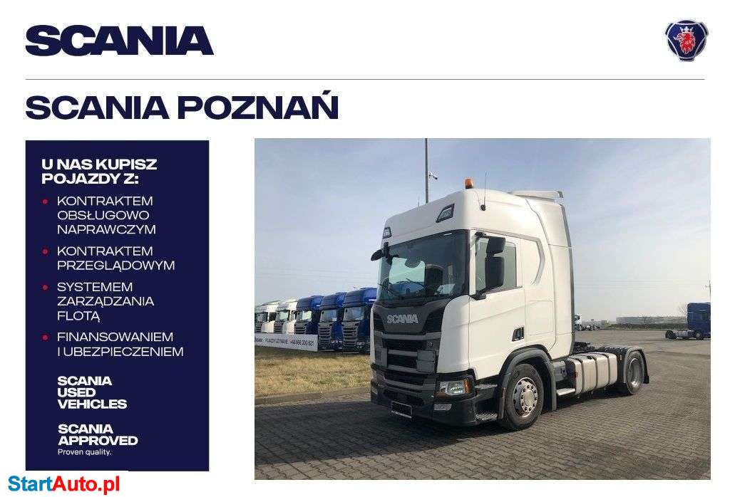 Scania R410A4X2NA Hydraulika ! Bogate Wyposażenie Retarder Waga
