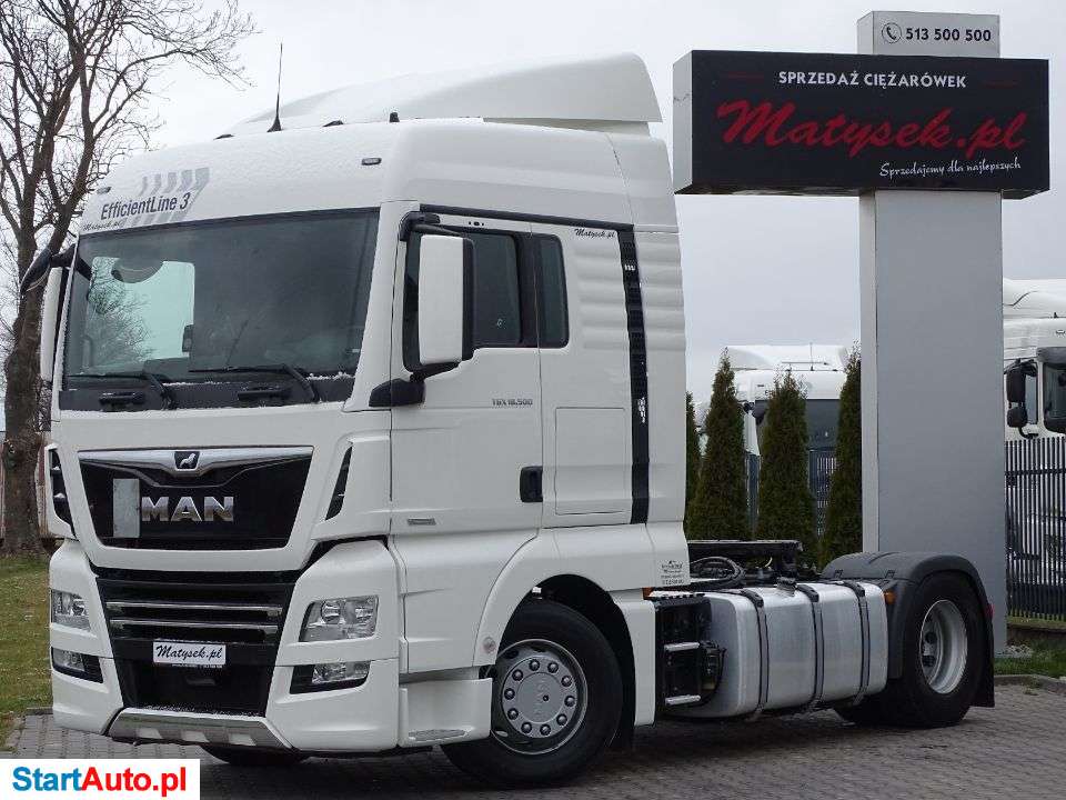 MAN TGX 18.500 / RETARDER / XLX / 56 TYS. KM. / HYDRAULIKA / FLEETBOARD / NAVI / ACC / PCC / 2018 ROK