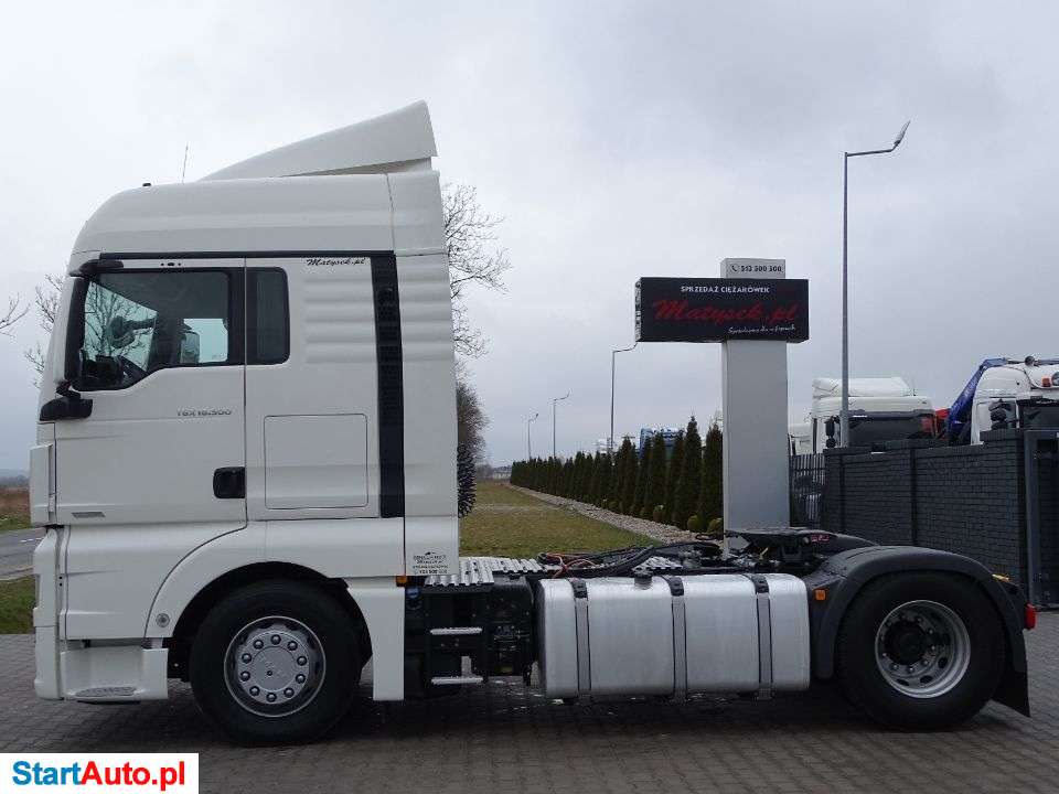 MAN TGX 18.500 / RETARDER / XLX / 56 TYS. KM. / HYDRAULIKA / FLEETBOARD / NAVI / ACC / PCC / 2018 ROK