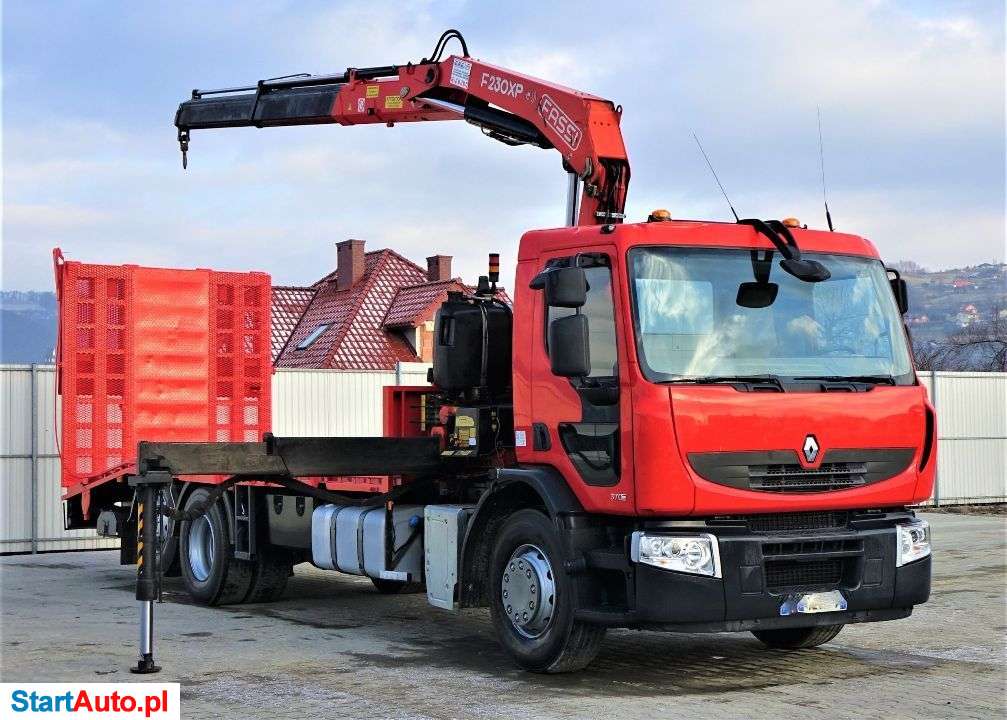 Renault PREMIUM 370 DXI Pomoc Drogowa 7,40m+HDS !