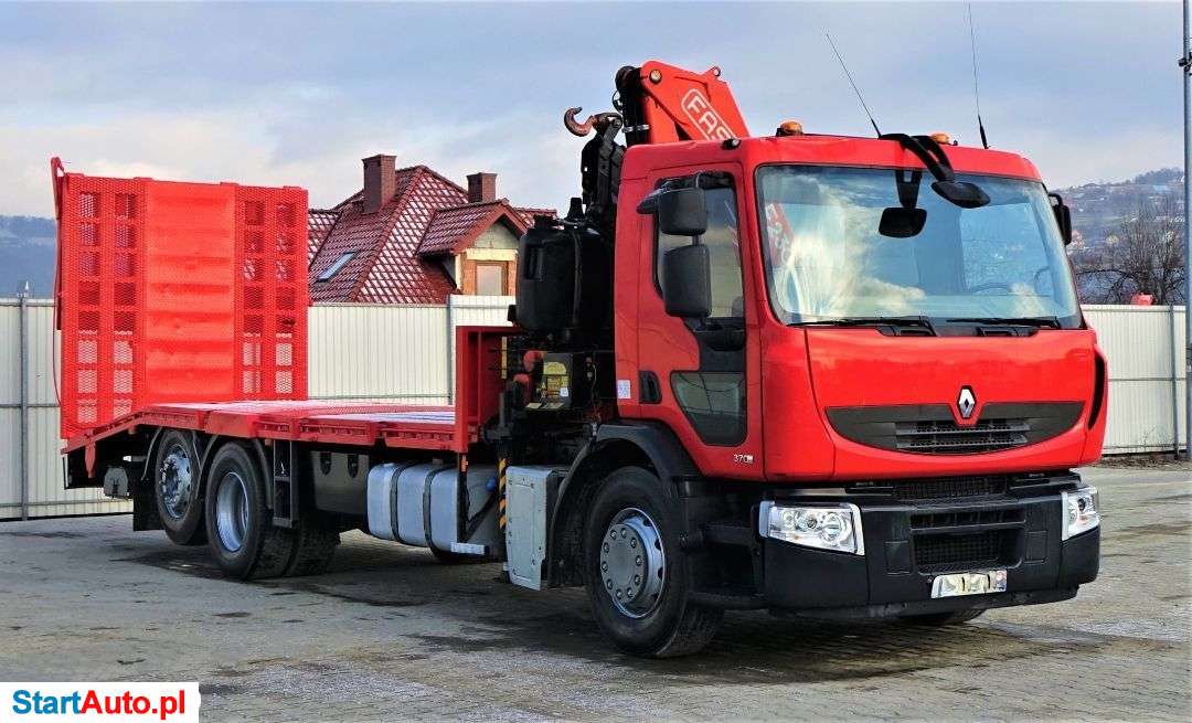 Renault PREMIUM 370 DXI Pomoc Drogowa 7,40m+HDS !