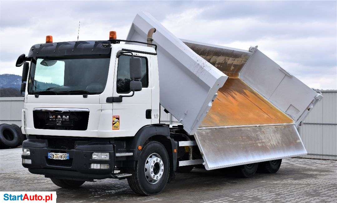 MAN TGM 26.340 2-Stronna Wywrotka 5,60m + Bordmatic / 6×4 !