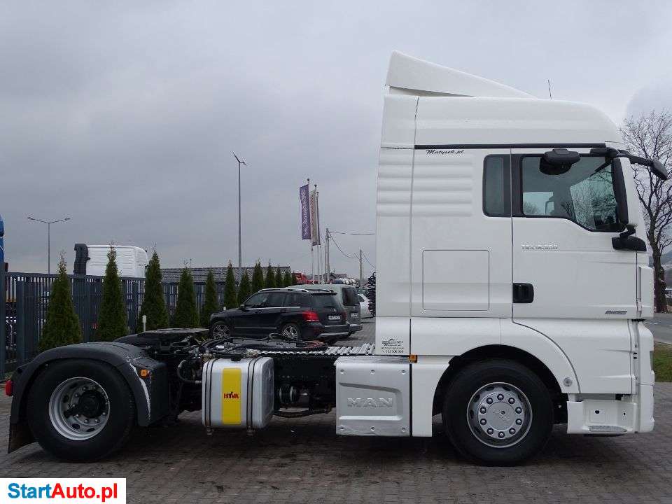 MAN TGX 18.500 / RETARDER / XLX / 56 TYS. KM. / HYDRAULIKA / FLEETBOARD / NAVI / ACC / PCC / 2018 ROK