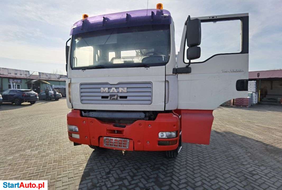 MAN TGA 33.350 6×4 Wywrotka Hydroburty + HDS