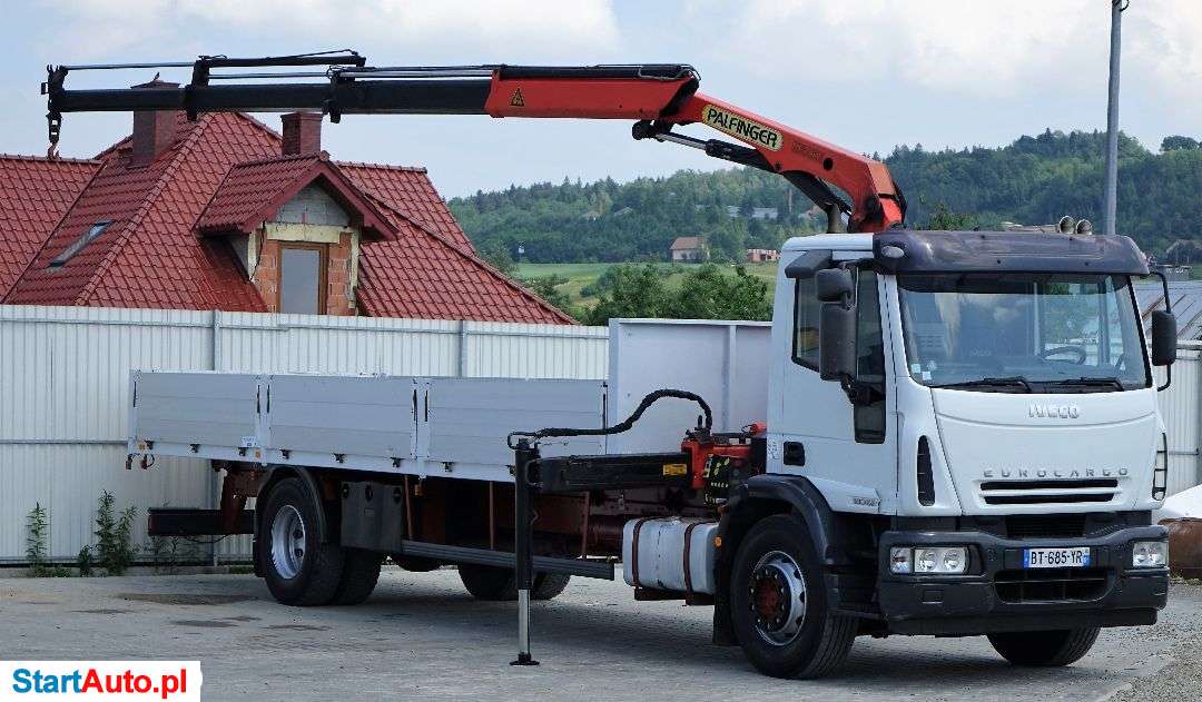 Iveco Eurocargo 180E28 Skrzynia 8,00 M + HDS!