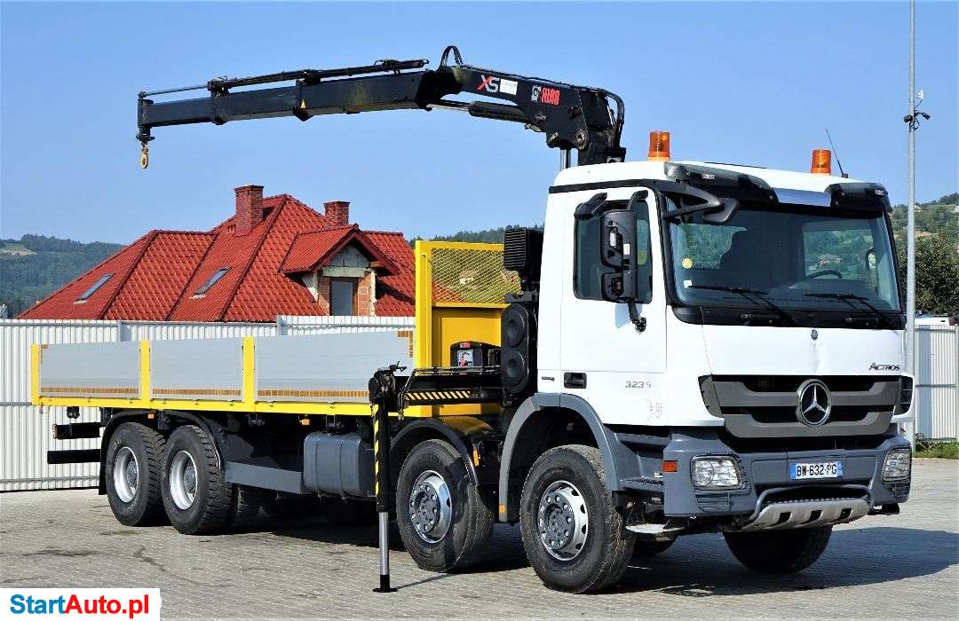 Mercedes-Benz Actros 3236 *Skrzynia 8,00 M + HDS* 8×4