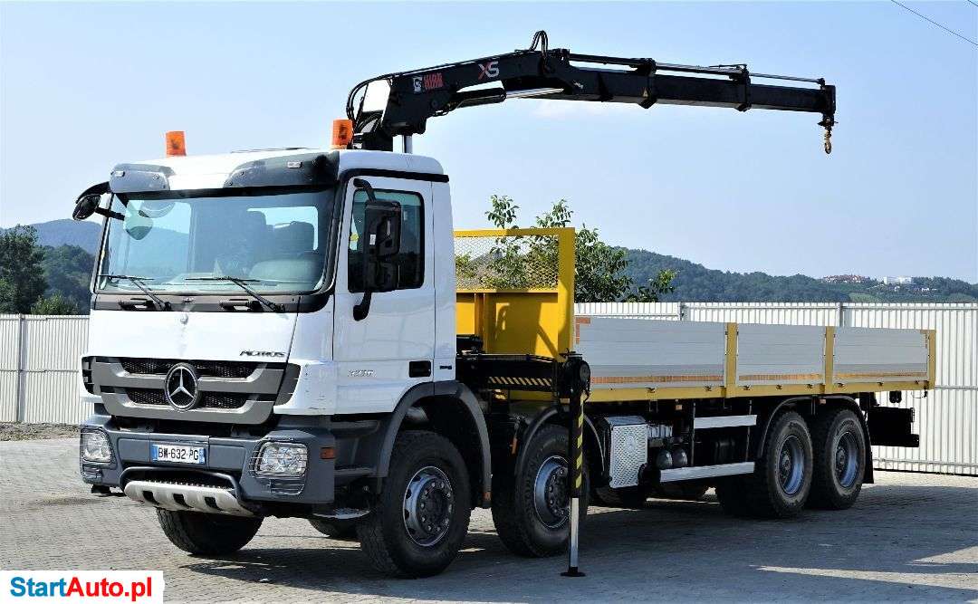 Mercedes-Benz Actros 3236 *Skrzynia 8,00 M + HDS* 8×4