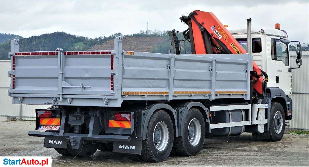 MAN TGA 26.350 Wywrotka 5,40 M + HDS * 6×4 !!!