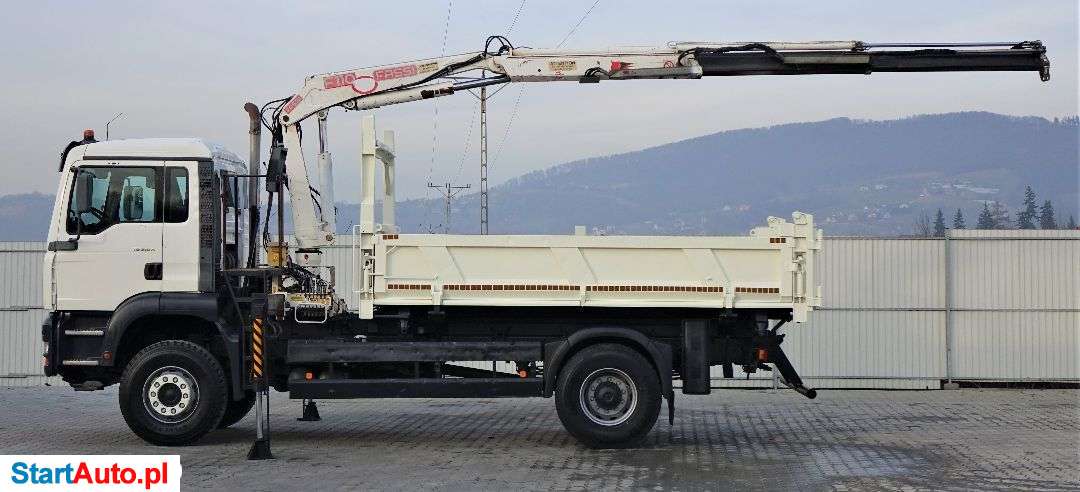 MAN TG 310A WYWROTKA+BORDMATIC 4,50m+ HDS* 4×2 !