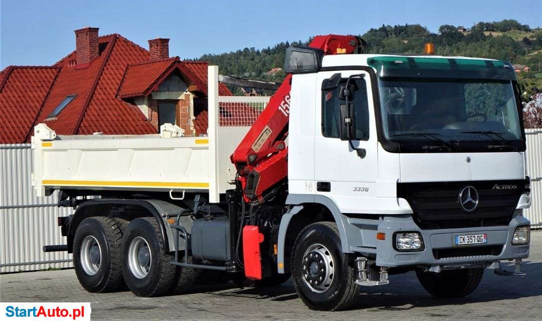 Mercedes-Benz Actros 3336 Wywrotka 4,60m+HDS!