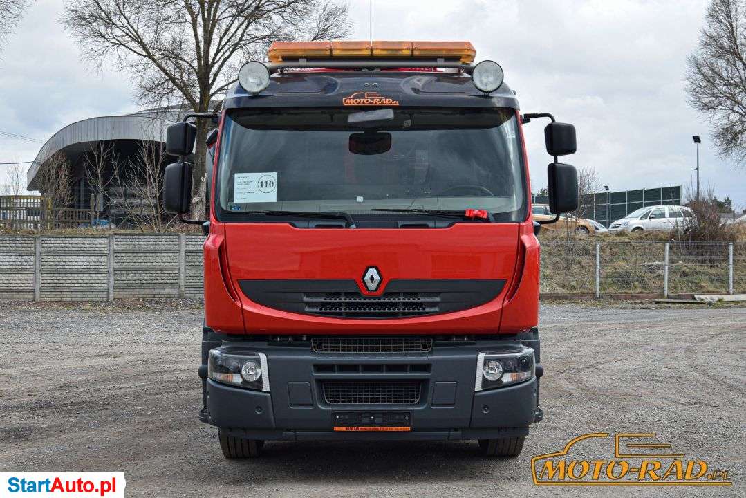 Renault PREMIUM / 4×2 / EURO 5 / ŚMIECIARKA / ZABUDOWA NTM / WRZUT NA WSZYSTKIE POJEMNIKI / AUTOMAT / KAMERA COFANIA