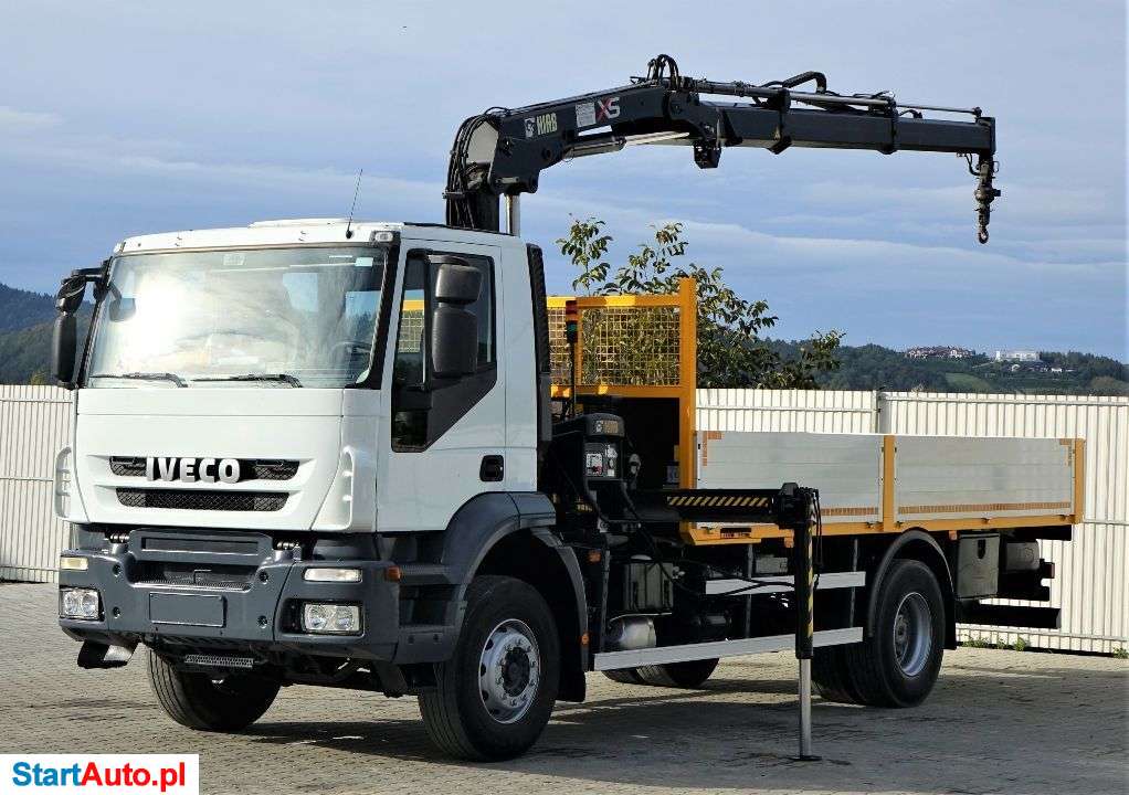 Iveco Stralis 360 Skrzynia 5,80 M + HDS/PILOT 4×2