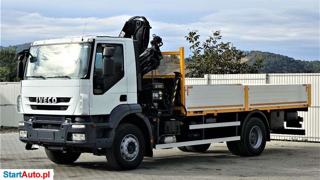 Iveco Stralis 360 Skrzynia 5,80 M + HDS/PILOT 4×2