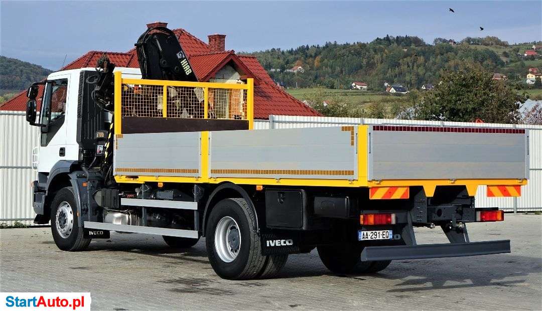 Iveco Stralis 360 Skrzynia 5,80 M + HDS/PILOT 4×2