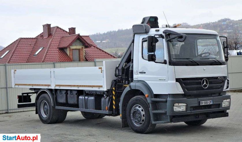 Mercedes-Benz Axor 1829 SKRZYNIA 6,20m+HDS*STAN BDB!!