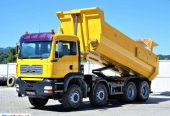 MAN TGA 35.390 Wywrotka 8×4 * Stan BDB!