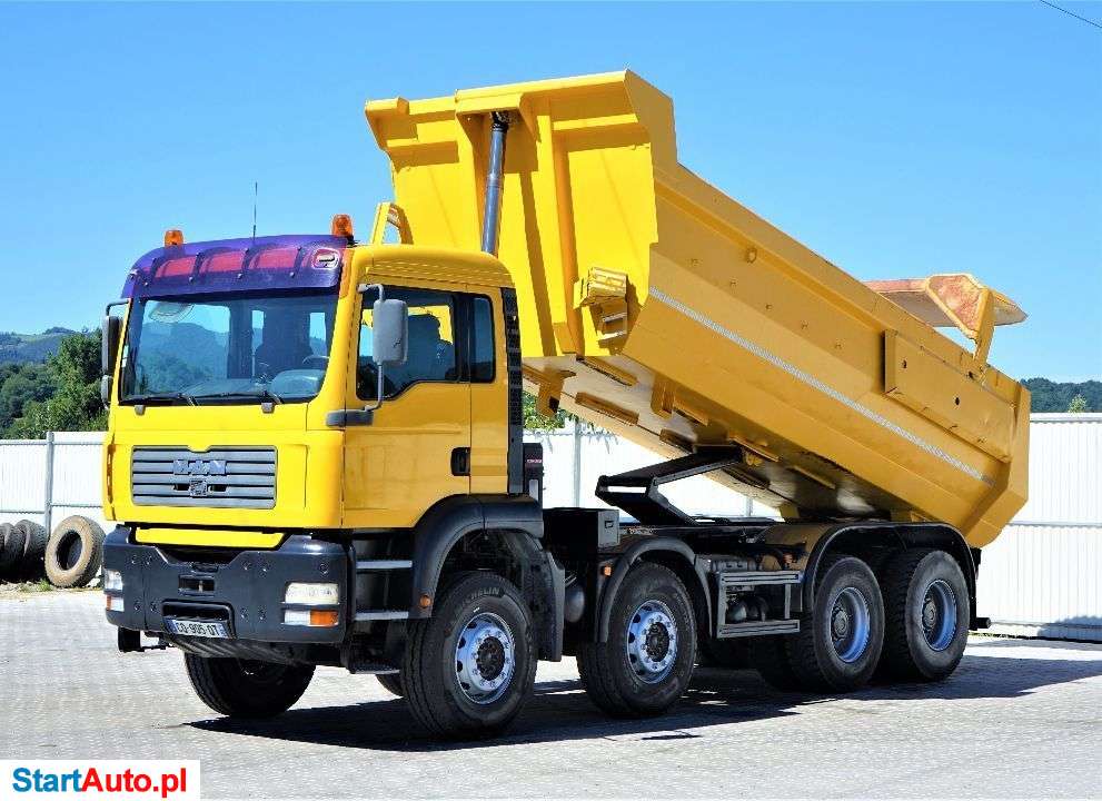 MAN TGA 35.390 Wywrotka 8×4 * Stan BDB!