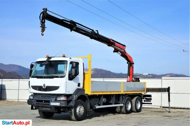 Renault Kerax 370 DXI* Skrzynia 6,70 M + HDS *6×4