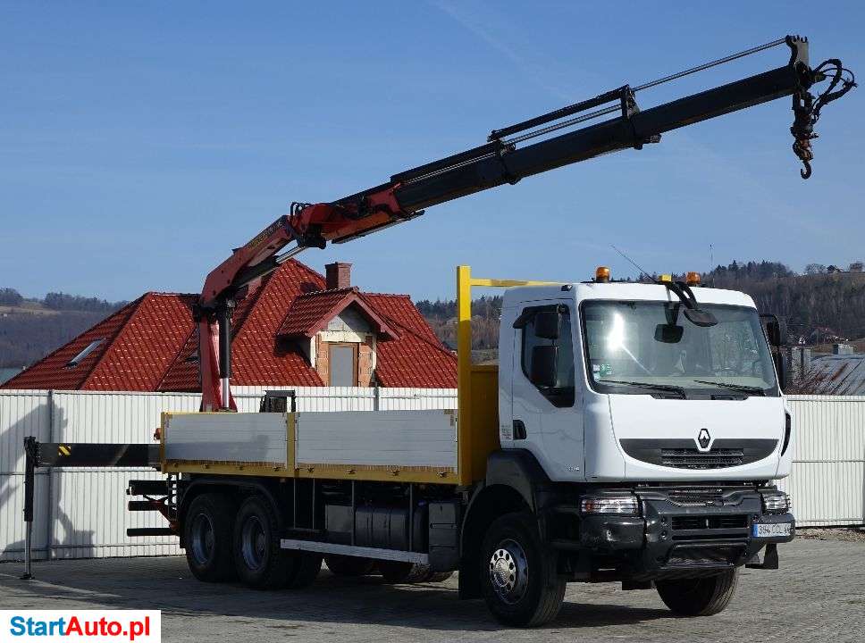 Renault Kerax 370 DXI* Skrzynia 6,70 M + HDS *6×4