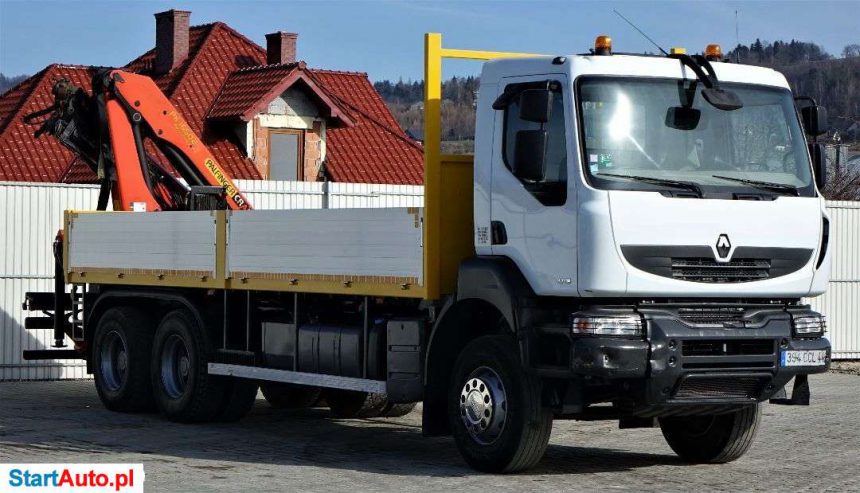 Renault Kerax 370 DXI* Skrzynia 6,70 M + HDS *6×4