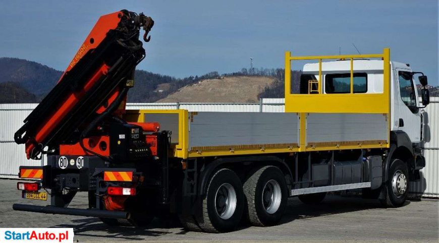 Renault Kerax 370 DXI* Skrzynia 6,70 M + HDS *6×4