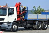 DAF CF 75.360 *Wywrotka 6,10 + HDS* 6×4* Stan Bdb!