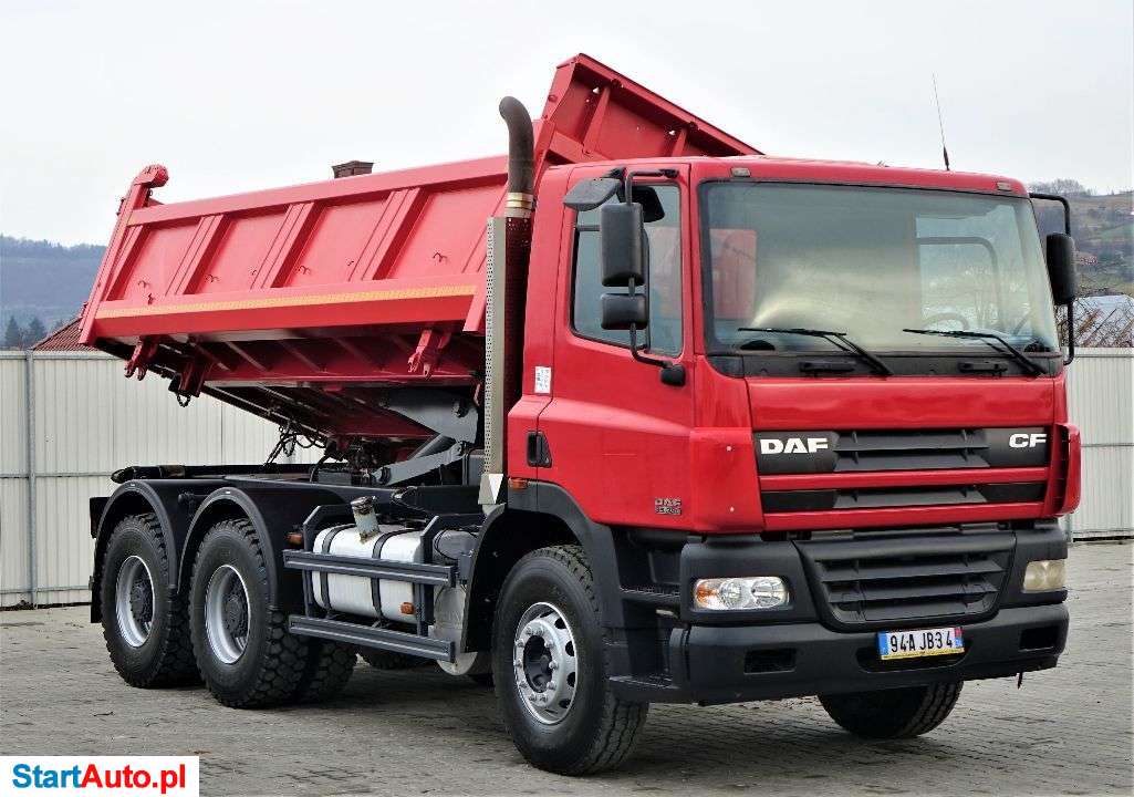 DAF CF 85.380*Wywrotka+Bordmatic 520m 6×4*StanBDB!