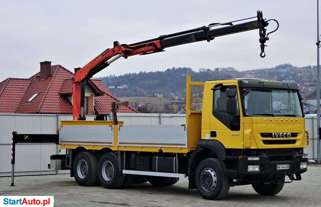 Iveco Trakker 360 Skrzynia 6,10m +Hds/PILOT* 6×4!!