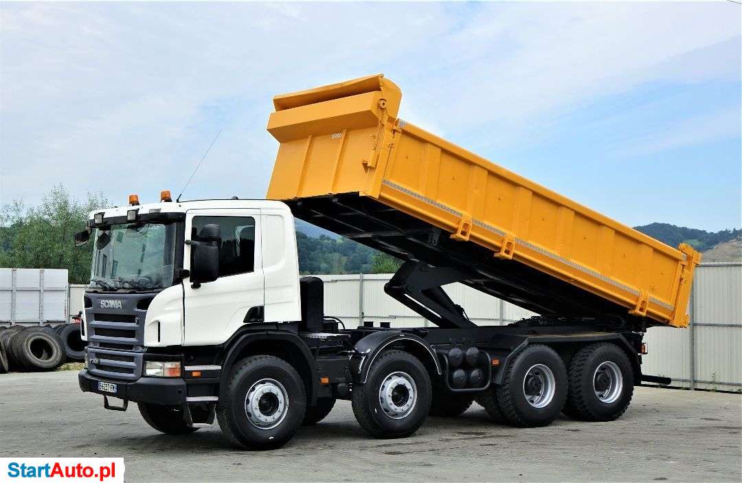 Scania P380 Wywrotka 6,00m + Bordmatic *8×4!!!