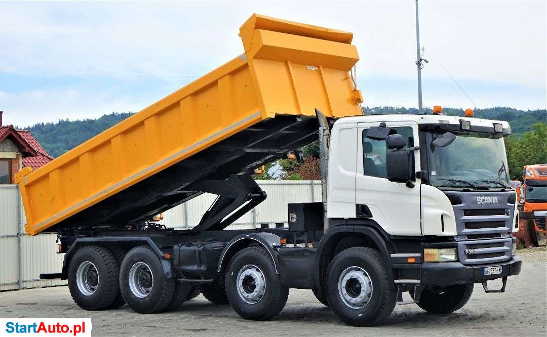 Scania P380 Wywrotka 6,00m + Bordmatic *8×4!!!