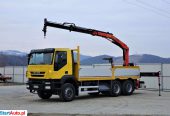 Iveco Trakker 360 Skrzynia 6,10m +Hds/PILOT* 6×4!!