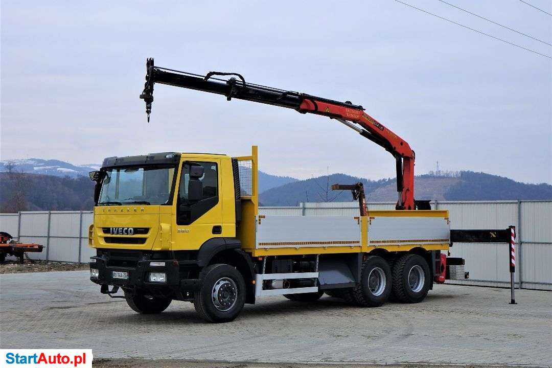 Iveco Trakker 360 Skrzynia 6,10m +Hds/PILOT* 6×4!!