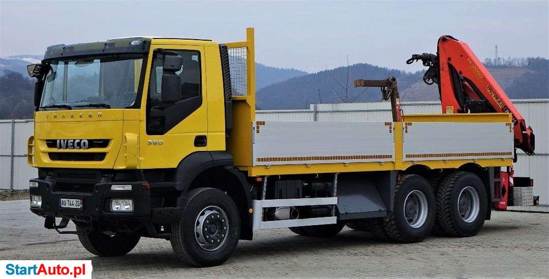 Iveco Trakker 360 Skrzynia 6,10m +Hds/PILOT* 6×4!!