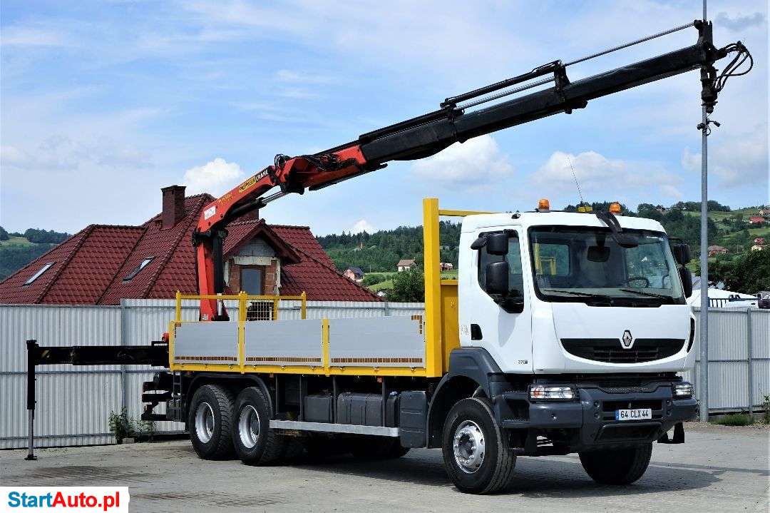 Renault Kerax 370 DXI* Skrzynia 6,70 M + HDS *6×4