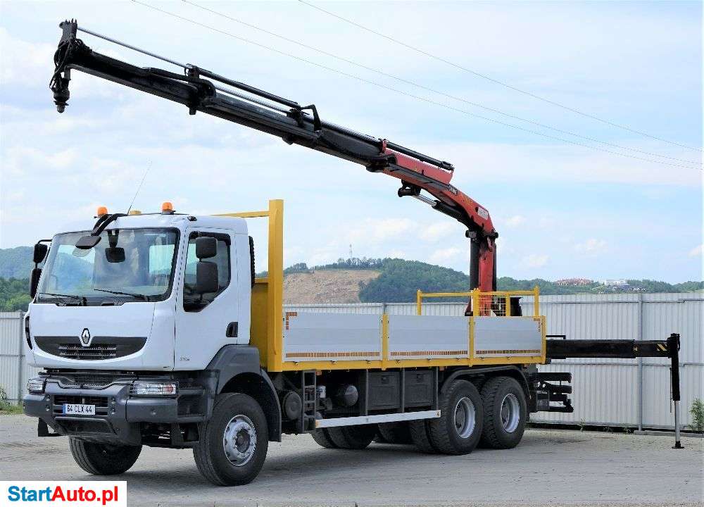 Renault Kerax 370 DXI* Skrzynia 6,70 M + HDS *6×4