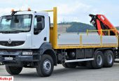 Renault Kerax 370 DXI* Skrzynia 6,70 M + HDS *6×4