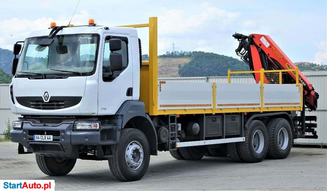 Renault Kerax 370 DXI* Skrzynia 6,70 M + HDS *6×4