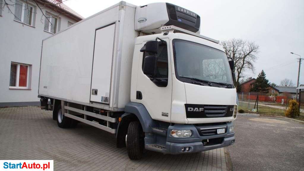 DAF LF 55.220 * 6 CYLINDRÓW * DMC 12T * NISKI PRZEBIEG 191oookm * Chłodnia – Mroźnia 16 Epal * SUPRA 850 * PRZEGRODA * WINDA 1500kg * KLIMA * IMPORT SZWAJCARIA