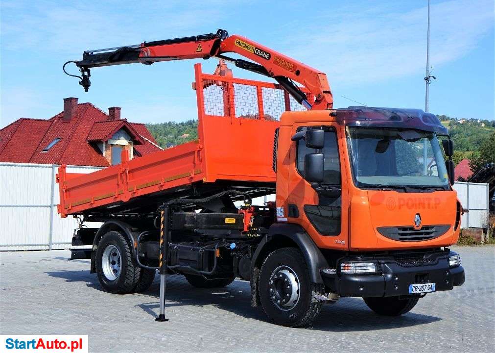 Renault MIDLUM 240DXI * Wywrotka 4,20 M+HDS *4×2!