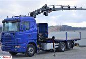Scania 164L 580 Skrzynia 6,30m +HDS/PILOT*Stan BDB!