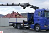 Scania 164L 580 Skrzynia 6,30m +HDS/PILOT*Stan BDB!