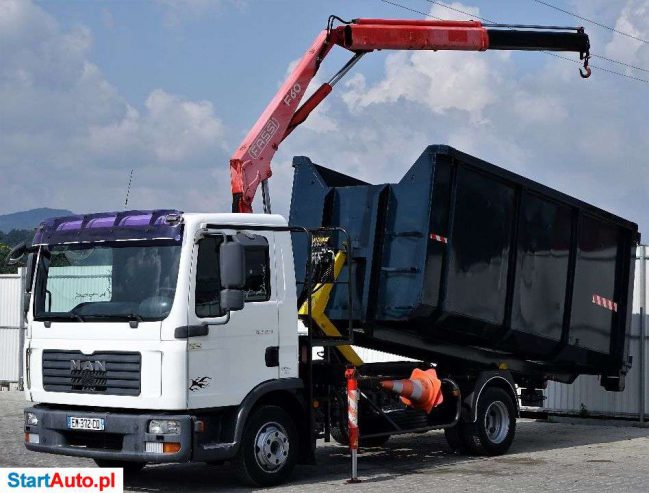 MAN TGL 7.150 Hakowiec 4,20m + HDS * Stan BDB!