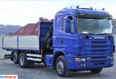 Scania 164L 580 Skrzynia 6,30m +HDS/PILOT*Stan BDB!