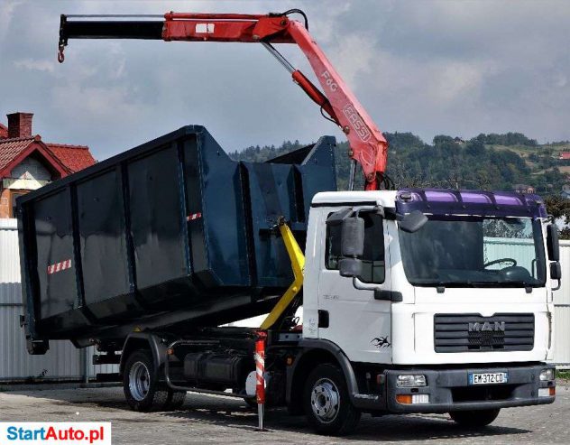 MAN TGL 7.150 Hakowiec 4,20m + HDS * Stan BDB!