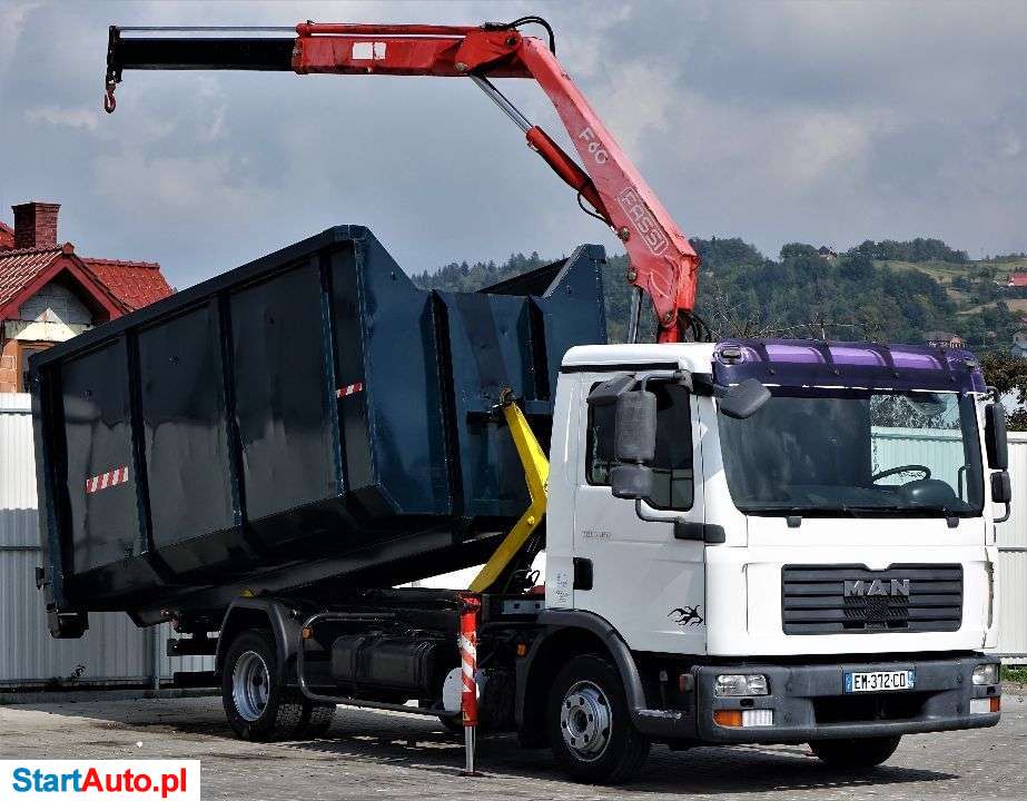 MAN TGL 7.150 Hakowiec 4,20m + HDS * Stan BDB!