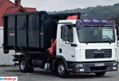 MAN TGL 7.150 Hakowiec 4,20m + HDS * Stan BDB!