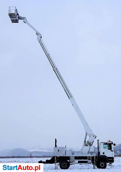 MAN TGM 18.330 Podnośnik Koszowy/Zwyżka 23,00m*4×4