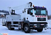 MAN TGM 18.330 Podnośnik Koszowy/Zwyżka 23,00m*4×4