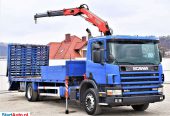 Scania SCANIA 94 220 Laweta 7,50m + HDS * StanBDB!