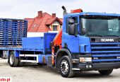 Scania SCANIA 94 220 Laweta 7,50m + HDS * StanBDB!